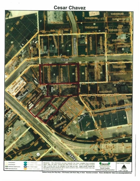 Cesar E Chavez Ave, Pontiac, MI for sale - Building Photo - Image 2 of 2