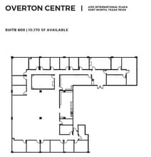 4150 International Plz, Fort Worth, TX à louer Plan d’étage- Image 1 de 1