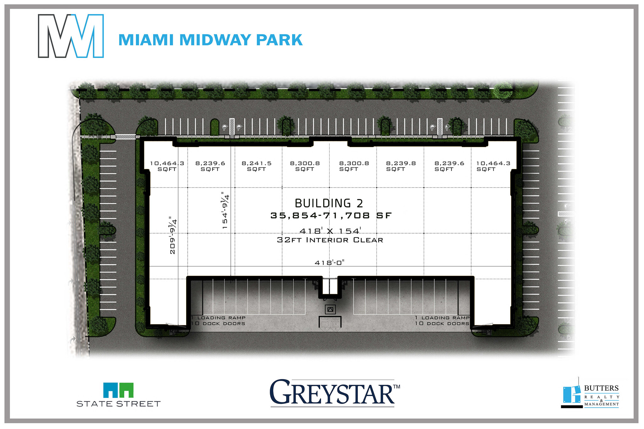 9535 NW 174th St, Hialeah, FL à louer Plan d  tage- Image 1 de 1