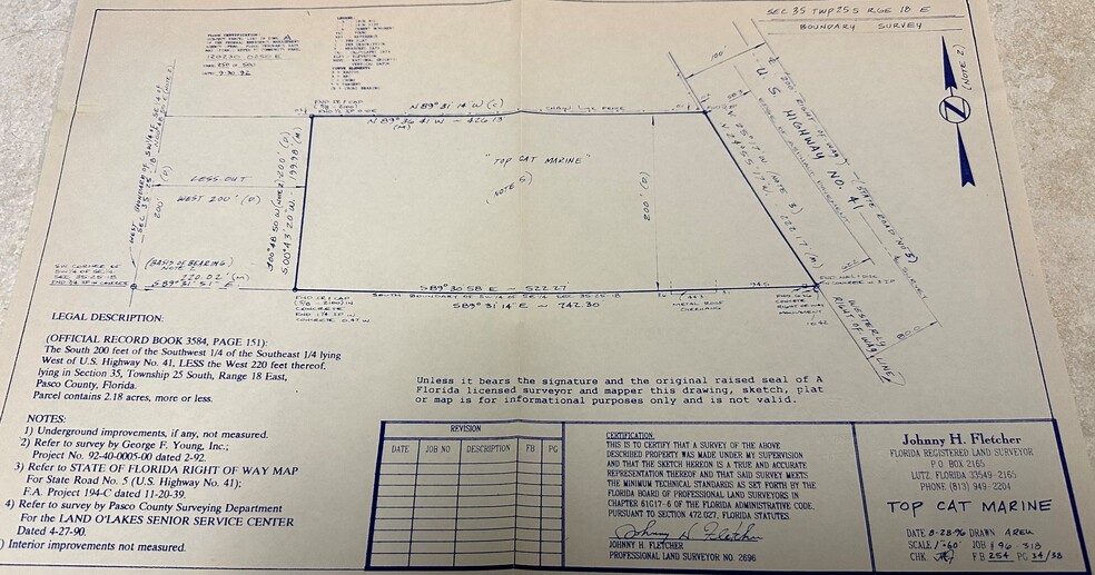 7005 Land O Lakes Blvd, Land O Lakes, FL for sale - Floor Plan - Image 3 of 3