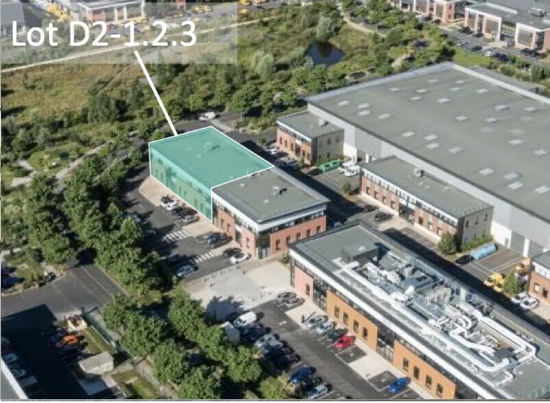 Flex in Villeneuve-la-Garenne for lease - Aerial - Image 2 of 3