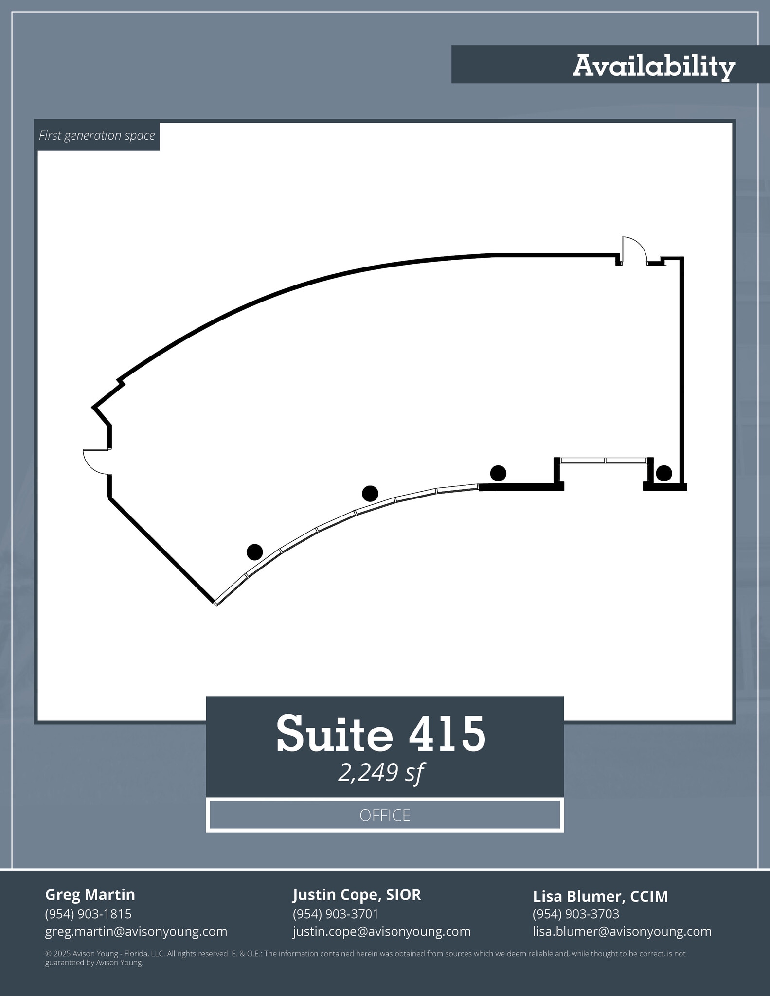 3301 N University Dr, Coral Springs, FL for lease Floor Plan- Image 1 of 1
