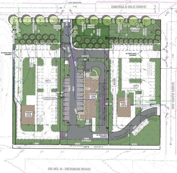 156th St, Clive, IA à vendre - Plan de site - Image 3 de 4