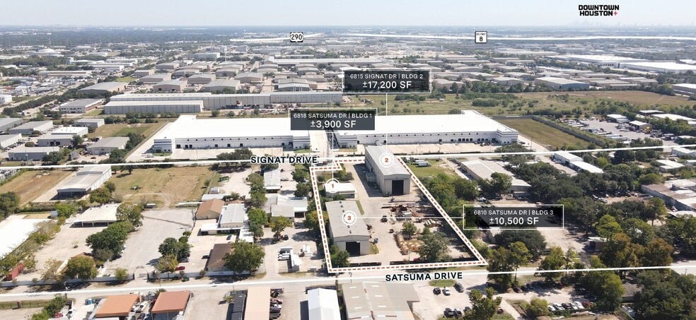 6815 Signat Dr, Houston, TX à louer - Photo du bâtiment - Image 2 de 9