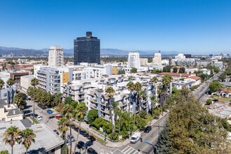 740 S Burnside Ave, Los Angeles, CA - Aérien  Vue de la carte