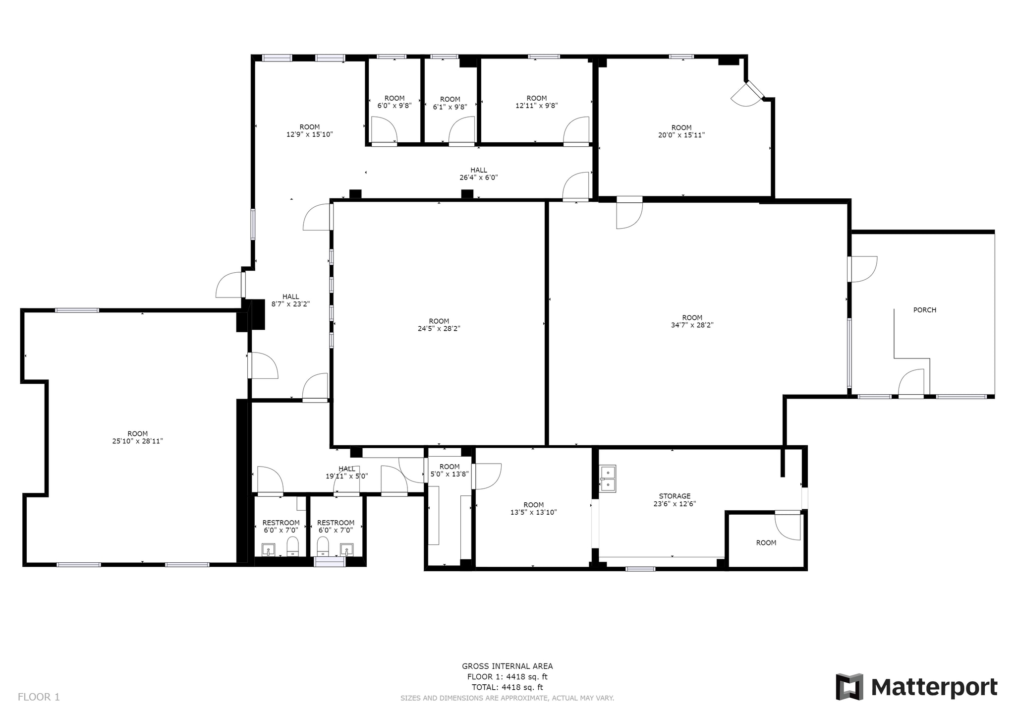 1-5 W Ridgeville Blvd, Mount Airy, MD à louer Plan d’étage- Image 1 de 8