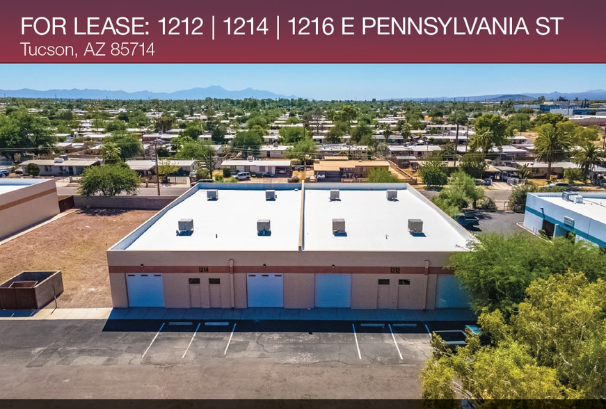 1216 E Pennsylvania St, Tucson, AZ for lease - Primary Photo - Image 1 of 35
