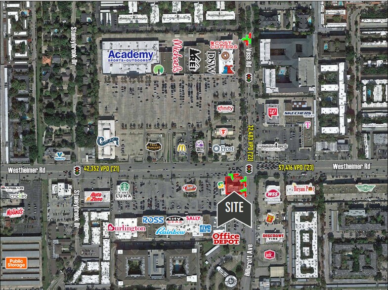 7501 Westheimer Rd, Houston, TX à louer - Photo du bâtiment - Image 3 de 5