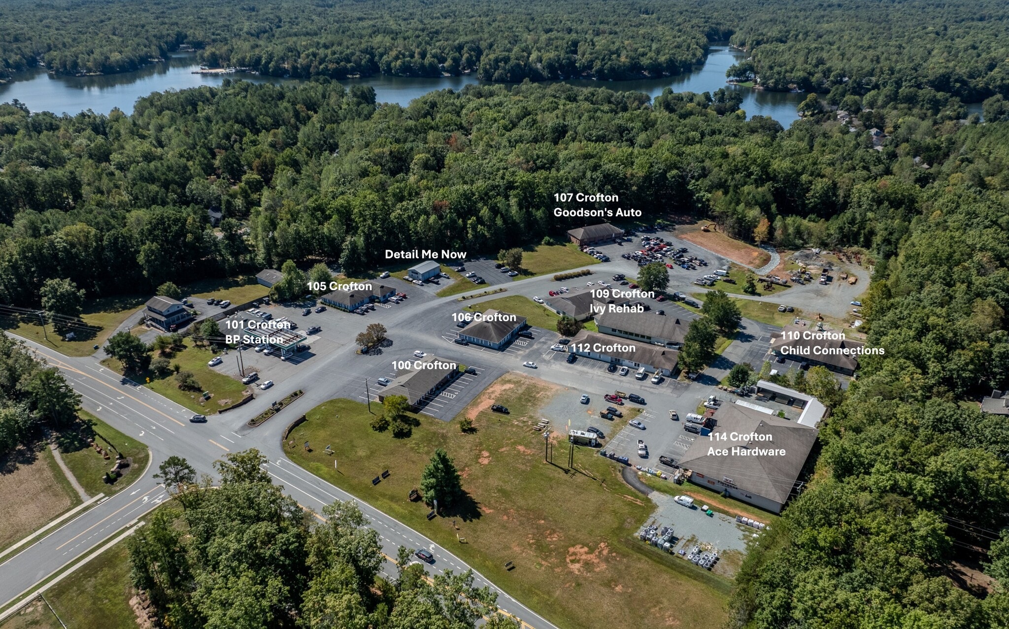 The Crofton Plaza portfolio of 9 properties for sale on LoopNet.ca Aerial- Image 1 of 36