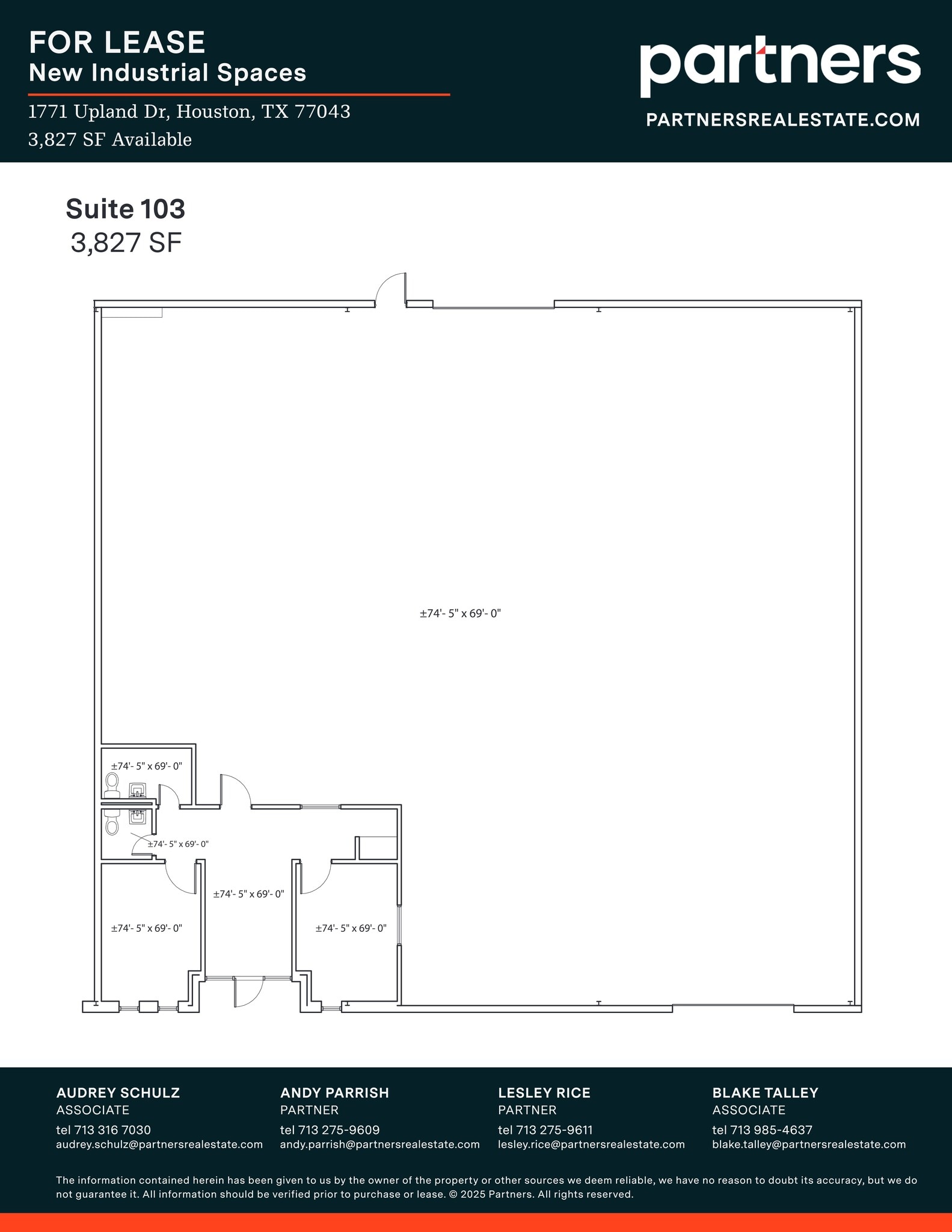 1771 Upland Dr, Houston, TX for lease Site Plan- Image 1 of 1