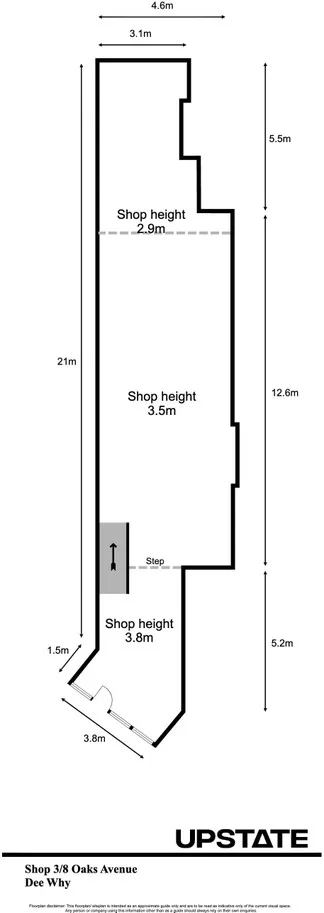 6 Oaks Road, Dee Why for lease Floor Plan- Image 1 of 6