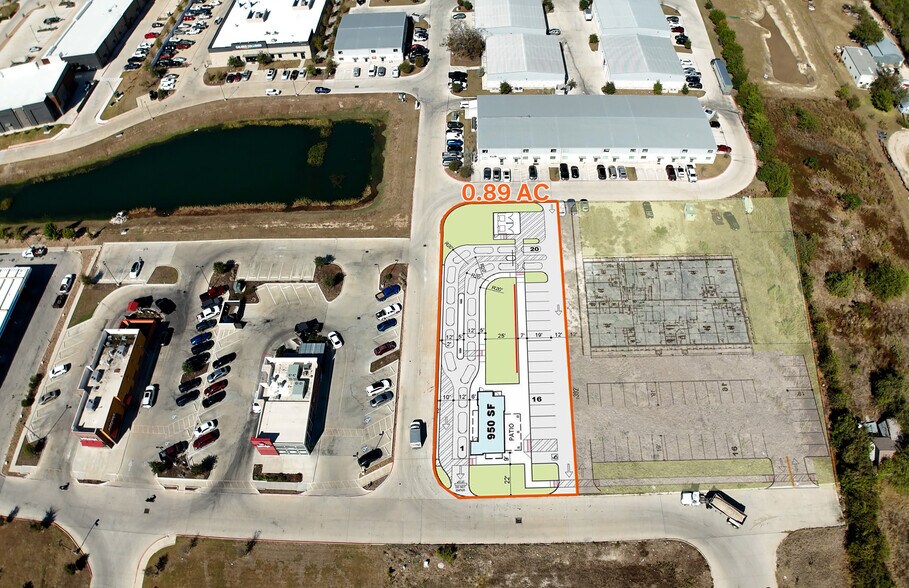10745 E Crystal Falls Pky, Leander, TX for lease - Site Plan - Image 2 of 2
