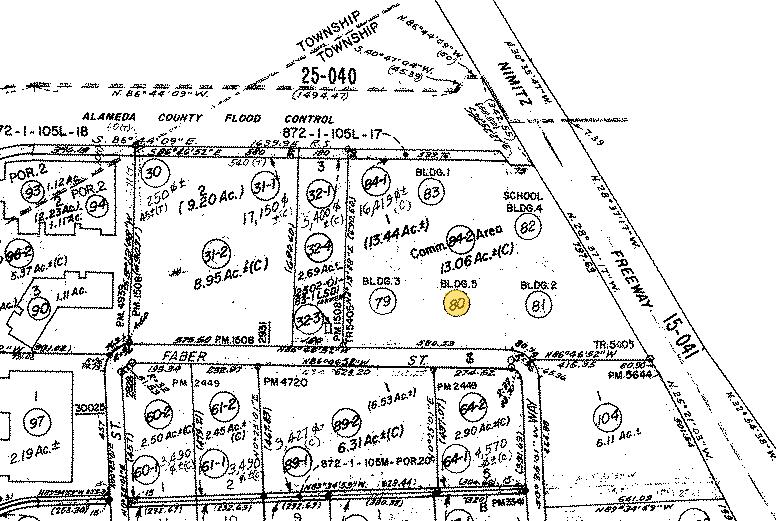 2811 Faber St, Union City, CA à vendre - Plan cadastral - Image 2 de 5