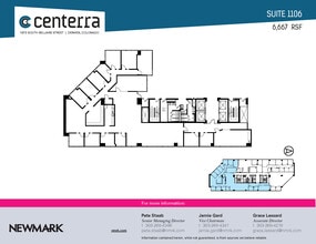 1873 S Bellaire St, Denver, CO à louer Plan d’étage- Image 1 de 1