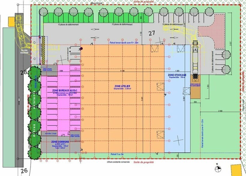 Land in Bordeaux for sale - Site Plan - Image 2 of 2