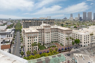 9500-9504 Wilshire Blvd, Beverly Hills, CA - AERIAL map view