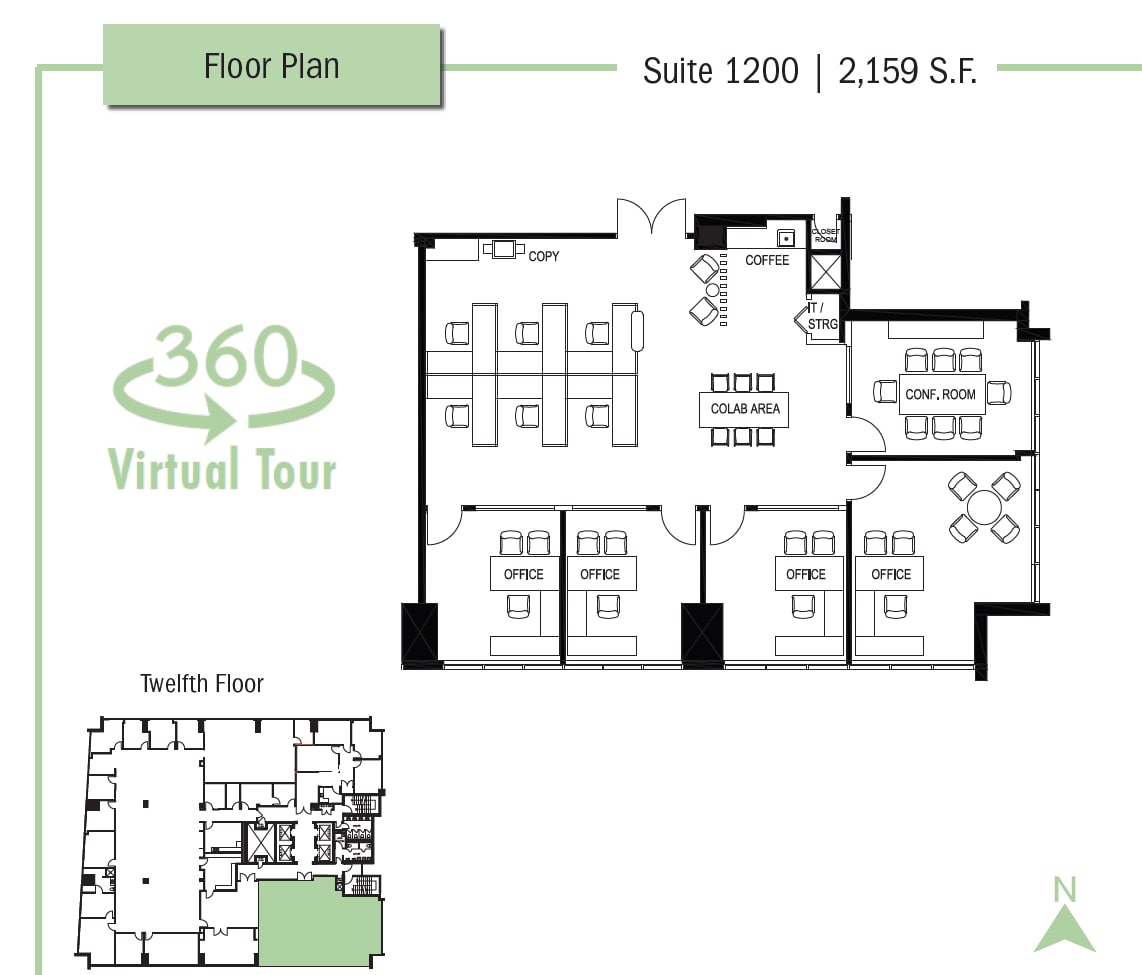 2121 Ponce de Leon Blvd, Coral Gables, FL for lease Floor Plan- Image 1 of 1