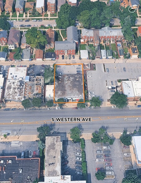 10924 S Western Ave, Chicago, IL à louer - Aérien - Image 2 de 3