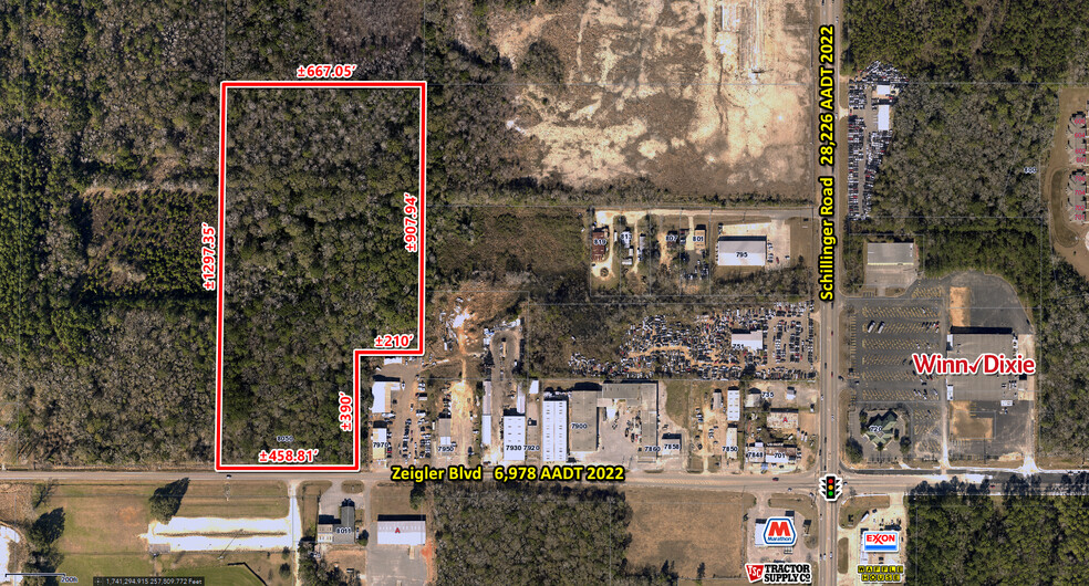 8050 Zeigler Blvd, Mobile, AL for sale - Primary Photo - Image 1 of 2