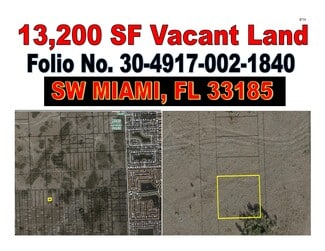 Plus de détails pour SW MIAMI, Miami, FL - Terrain à vendre