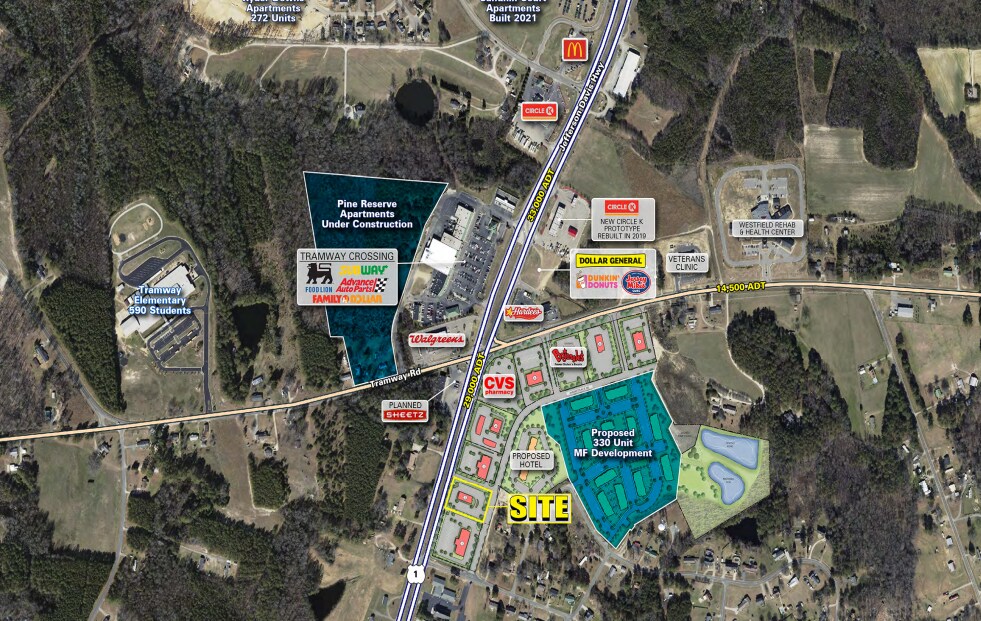 US- 501 Tramway Rd, Sanford, NC for lease Primary Photo- Image 1 of 9