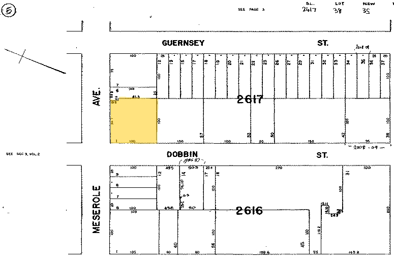 54-62 Meserole Ave, Brooklyn, NY à louer - Plan cadastral - Image 2 de 2