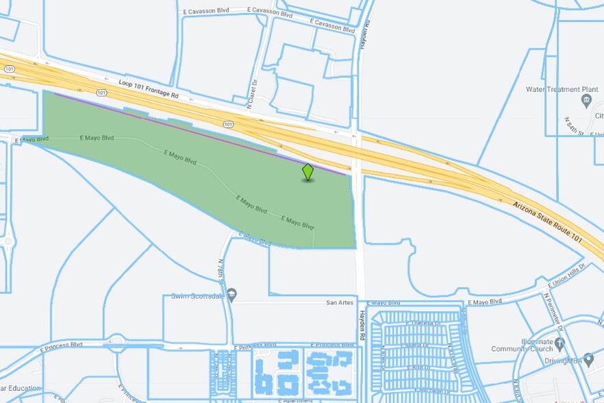 SWC Hayden Rd & Loop 101, Scottsdale, AZ for lease - Plat Map - Image 3 of 3