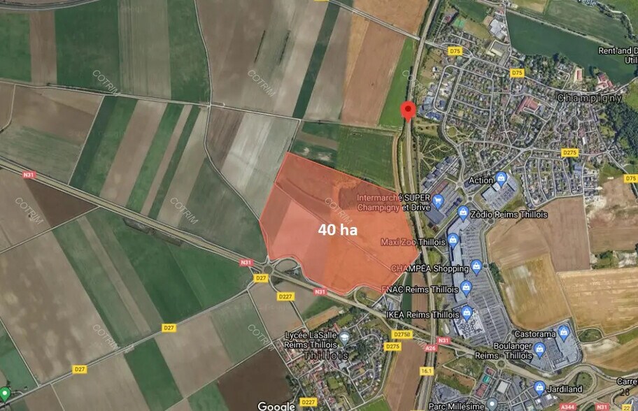 Industriel dans Reims à louer - Photo du bâtiment - Image 2 de 6