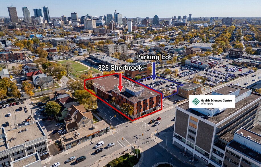 825 Sherbrook St, Winnipeg, MB à louer - Photo du bâtiment - Image 2 de 4