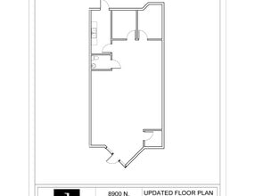 8900 N Armenia Ave, Tampa, FL à louer Plan d’étage- Image 1 de 1