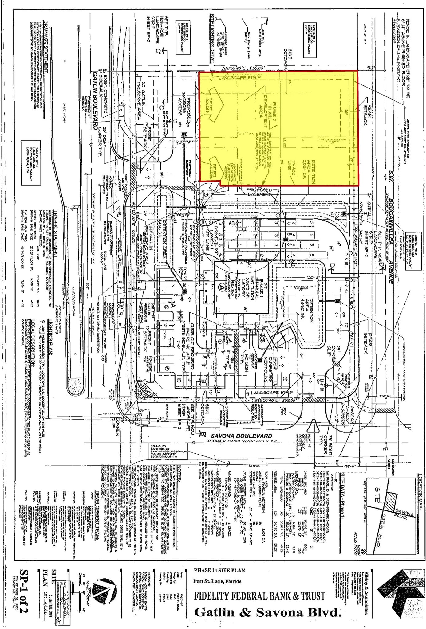 1309 Gatlin Blvd, Port Saint Lucie, FL for lease Site Plan- Image 1 of 8