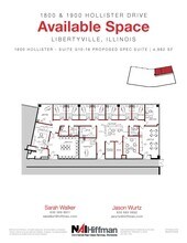 1900 Hollister Dr, Libertyville, IL for lease Floor Plan- Image 1 of 1