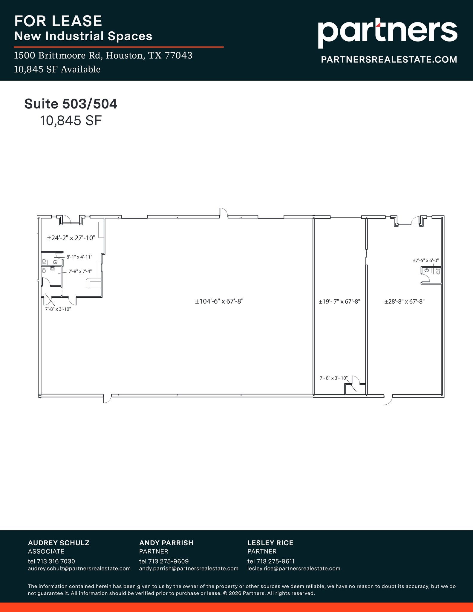 1500 Brittmoore Rd, Houston, TX à louer Plan de site- Image 1 de 1