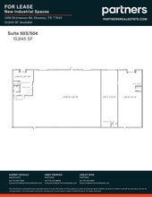1500 Brittmoore Rd, Houston, TX à louer Plan de site- Image 1 de 1