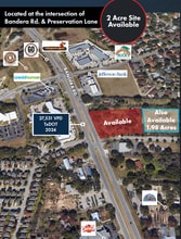 8682 Bandera Rd, San Antonio, TX - Aérien  Vue de la carte
