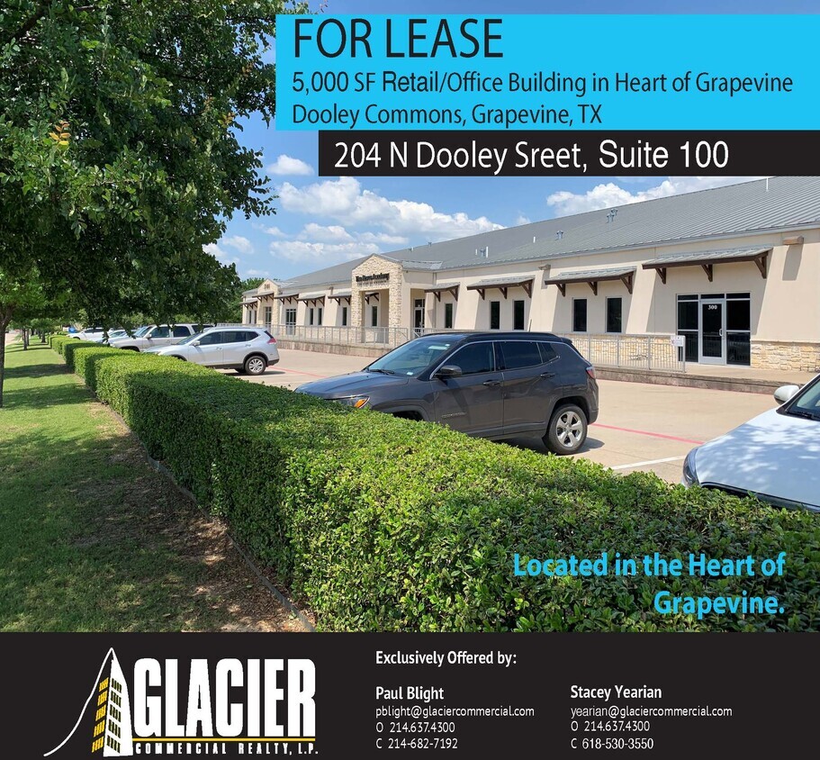 202-204 N Dooley St, Grapevine, TX for lease Building Photo- Image 1 of 1