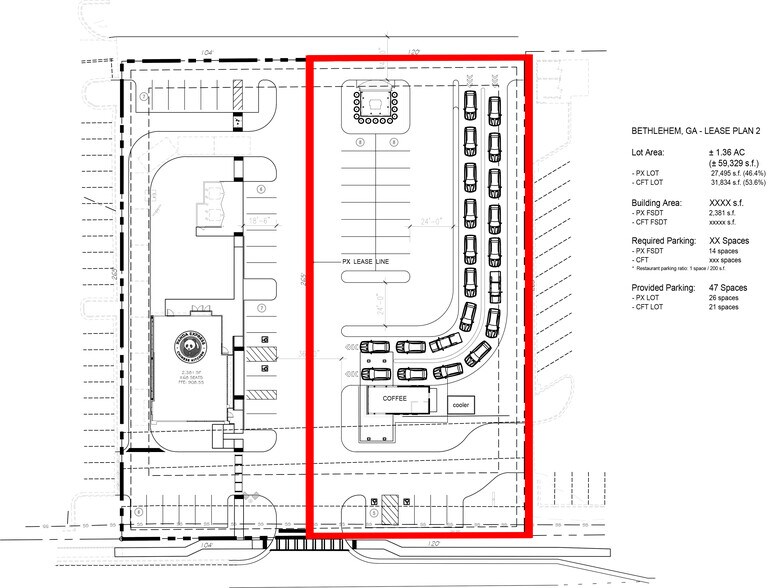382 Exchange Blvd, Bethlehem, GA à louer - Plan de site - Image 1 de 3