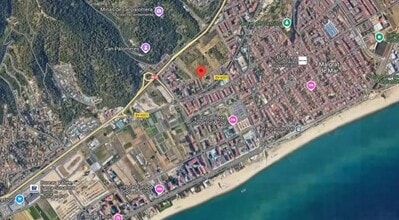 Malgrat de Mar, BAR - Aerial  map view