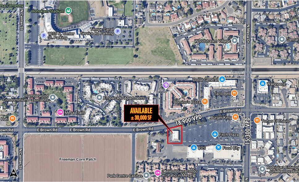 251 E Brown Rd, Mesa, AZ à louer - Photo du bâtiment - Image 2 de 4