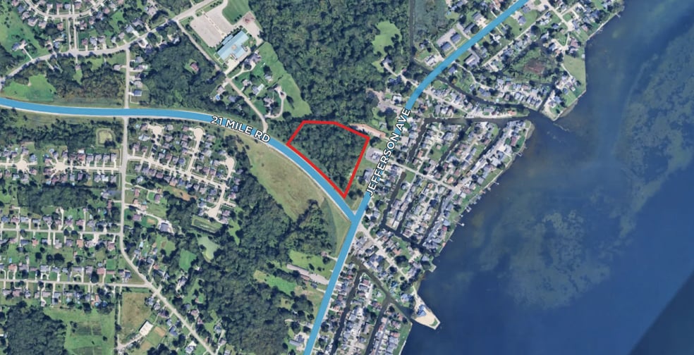 21 Mile Rd & Jefferson, New Baltimore, MI for sale - Primary Photo - Image 1 of 1