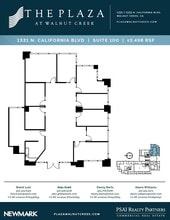 1331 N California Blvd, Walnut Creek, CA for lease Floor Plan- Image 1 of 1