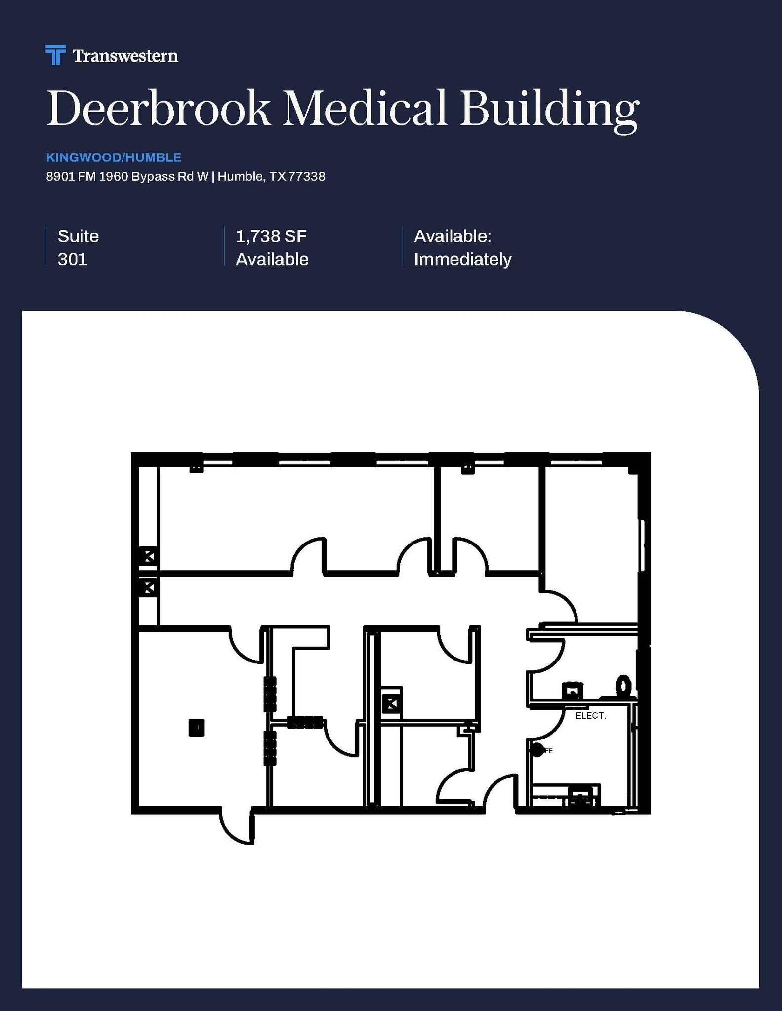 8901 FM 1960 Bypass Rd W, Humble, TX for lease Floor Plan- Image 1 of 1