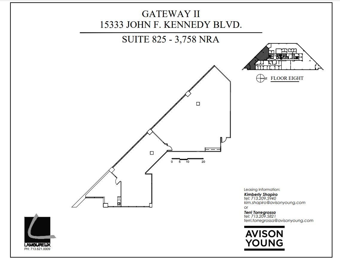 15333 John F Kennedy Blvd, Houston, TX for lease Floor Plan- Image 1 of 2