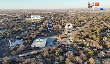 707 E Sherman Dr, Denton, TX - Aérien  Vue de la carte