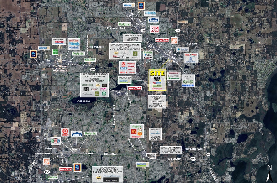 514-586 N US Highway 441, Lady Lake, FL for lease - Primary Photo - Image 1 of 5