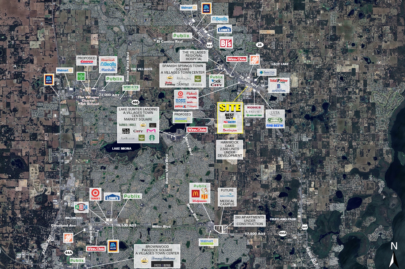 514-586 N US Highway 441, Lady Lake, FL for lease Primary Photo- Image 1 of 6