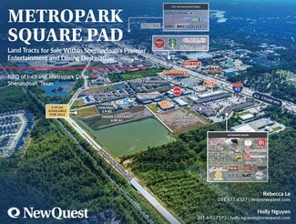Plus de détails pour Metropark Dr, Shenandoah, TX - Terrain à vendre