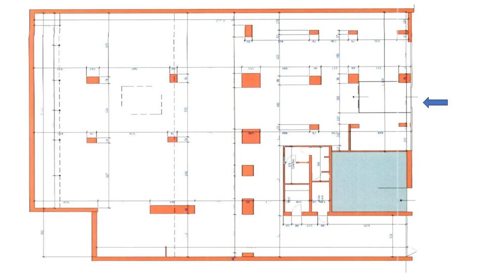 Retail in Marseille for lease - Floor Plan - Image 2 of 3