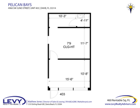 4990 SW 52nd St, Fort Lauderdale, FL à louer Plan d  tage- Image 2 de 4