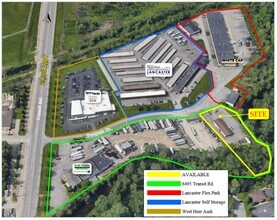 6495 Transit Rd, Bowmansville, NY - AERIAL map view